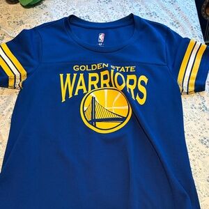 NBA Golden State Warriors Kids Blue and Yellow Jersey